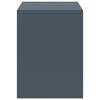 vidaXL Tables de chevet 2 pcs Gris clair 35x30x40cm Bois de pin massif
