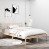 vidaXL Cadre de lit sans matelas 160x200 cm bois massif