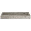 vidaXL &Eacute;tag&egrave;res murales Loggia 2 pcs Gris b&eacute;ton 40x15x4 cm MDF