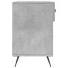 vidaXL Banc &agrave; chaussures gris b&eacute;ton 102x35x55 cm bois d'ing&eacute;nierie