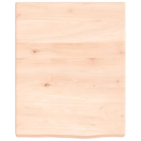 vidaXL &Eacute;tag&egrave;re murale 40x50x(2-4)cm bois de ch&ecirc;ne massif non trait&eacute;