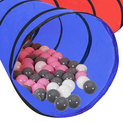VIDAXL Tunnel de jeu pour enfants avec 250 balles Multicolore 245