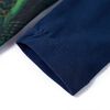 Robe pour enfants &agrave; manches longues bleu marine 140