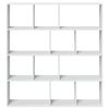 vidaXL Biblioth&egrave;que blanc 132x29x141,5 cm bois d'ing&eacute;nierie