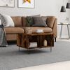 vidaXL Table basse Ch&ecirc;ne fum&eacute; 60x50x36,5 cm Bois d'ing&eacute;nierie