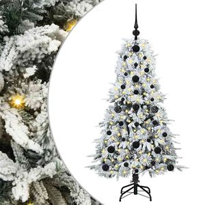 vidaXL Sapin de No&euml;l Artificiel &agrave; Branches Articul&eacute;es Blanc 120 cm