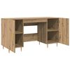 vidaXL Bureau ch&ecirc;ne artisanal 140 x 50 x 75 cm Bois d'ing&eacute;nierie