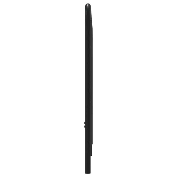 vidaXL T&ecirc;te de lit de remplacement ch&ecirc;ne sonoma 180 cm acier et bois d'ing&eacute;nierie