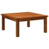 vidaXL Salon de jardin 3 pi&egrave;ces avec coussins en bois d'acacia et corde