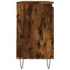 vidaXL Armoire de bain ch&ecirc;ne fum&eacute; 65x33x60 cm bois d'ing&eacute;nierie