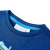 T-shirt pour enfants bleu fonc&eacute; 104