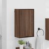 vidaXL Cabinet de salle de bain Ch&ecirc;ne brun 39 x 23,5 x 65 cm