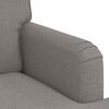 vidaXL Canap&eacute; 2 pcs Taupe 162 x 80 x 85 cm tissu