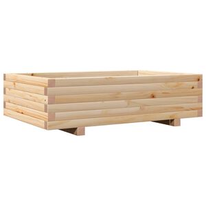 vidaXL Jardini&egrave;re 90x60x26,5 cm bois de pin massif