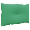 vidaXL Coussins de palette lot de 3 vert tissu