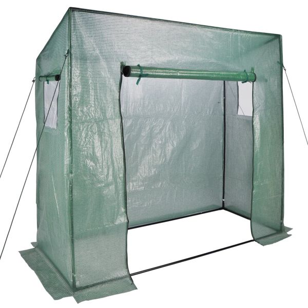 HI Serre 200x77x169/148 cm Vert