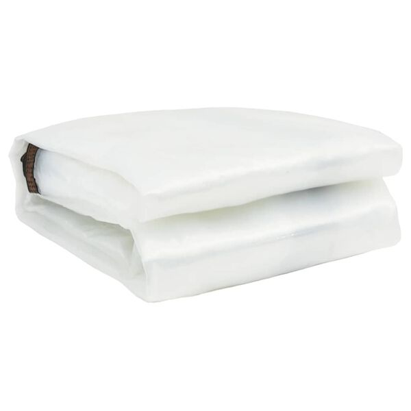 vidaXL Bâche transparente avec œillets 1x12 m polyéthylène