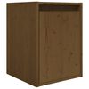 vidaXL Meubles TV 3 pcs Marron miel Bois massif de pin