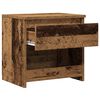 vidaXL Tables de chevet 2 pcs vieux bois 40x30x39 cm bois ing&eacute;nierie