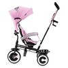 ASTON Tricycle &eacute;volutif de 9 mois &agrave; 5 ans canne de guidage Rose