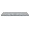 vidaXL Auvent r&eacute;tractable automatique avec LED anthracite et blanc