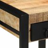 vidaXL Table d'appoint 35x35x50 cm bois massif de manguier brut