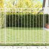 vidaXL &Eacute;l&eacute;ment de cl&ocirc;ture Assen Blanc 170 x 120 cm Acier