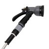 vidaXL Tuyau d'arrosage buse de pulv&eacute;risation argent&eacute; 0,6" 7,5 m inox