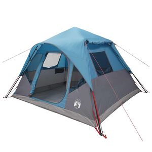 vidaXL Tente Instantan&eacute;e Bleu 305 x 275 x 190 cm Polyester et Acier