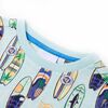 Sweatshirt pour enfants m&eacute;lange bleu p&acirc;le 104