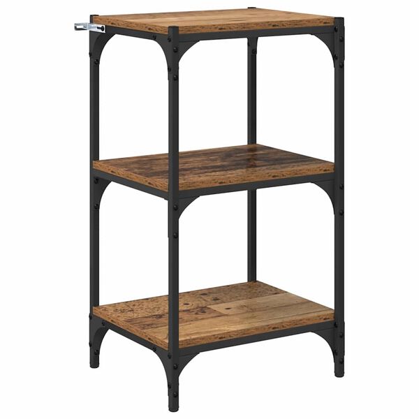 vidaXL Biblioth&egrave;que Bois ancien 40 x 33 x 70,5 cm