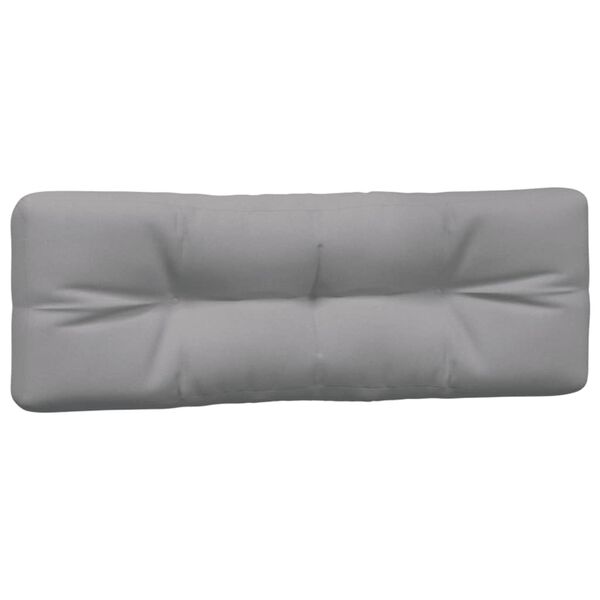 vidaXL Coussins de palette lot de 5 gris tissu