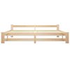 vidaXL Cadre de lit sans matelas bois massif de pin 200x200 cm