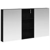 vidaXL Ensemble de Meubles de Salle de Bain 3 pc 110 x 10,5 x 60,5 cm