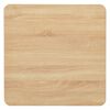 vidaXL Table de bistro Couleur chêne 60x60x107 cm