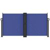 vidaXL Auvent lat&eacute;ral r&eacute;tractable bleu 120x600 cm