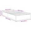 vidaXL Lit de Rangement avec stockage Bleu fonc&eacute; 100 x 200 cm Velours
