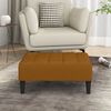 vidaXL Repose-pied Marron 78x56x32 cm Velours