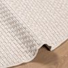 vidaXL Tapis de surface Rond Cr&egrave;me &Oslash; 120 CM