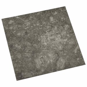 vidaXL Planches de sol 55 pcs Gris 5,11 m&sup2; PVC