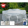 Happy People Housse universelle de protection d'ensemble rond 320x93cm
