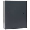 vidaXL Coffre-fort num&eacute;rique Gris fonc&eacute; 30 x 10 x 36,5 cm Acier