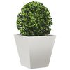 vidaXL Jardini&egrave;re 30x30x30 cm acier inoxydable