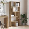 vidaXL Biblioth&egrave;que Artisan Ch&ecirc;ne 67x24x161 cm Bois d'ing&eacute;nierie
