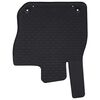 vidaXL Tapis de voiture 4 pcs Noir Caoutchouc