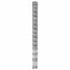 vidaXL Cl&ocirc;ture de prairie Argent&eacute; 50 x 1,6 m Acier galvanis&eacute;