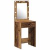 vidaXL Table de Toilette Bois ancien 50 x 41 x 135 cm