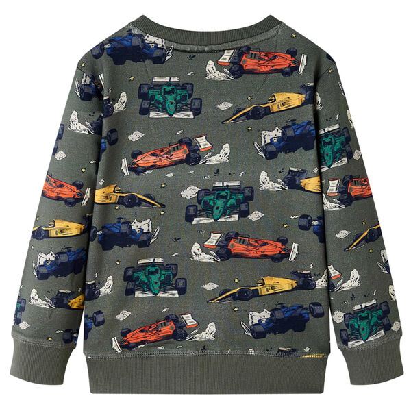 Sweatshirt pour enfants kaki 128