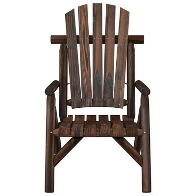 vidaXL Chaise de jardin 68x86x103 cm bois massif d'épicéa