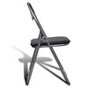 vidaXL Chaises pliables lot de 6 similicuir